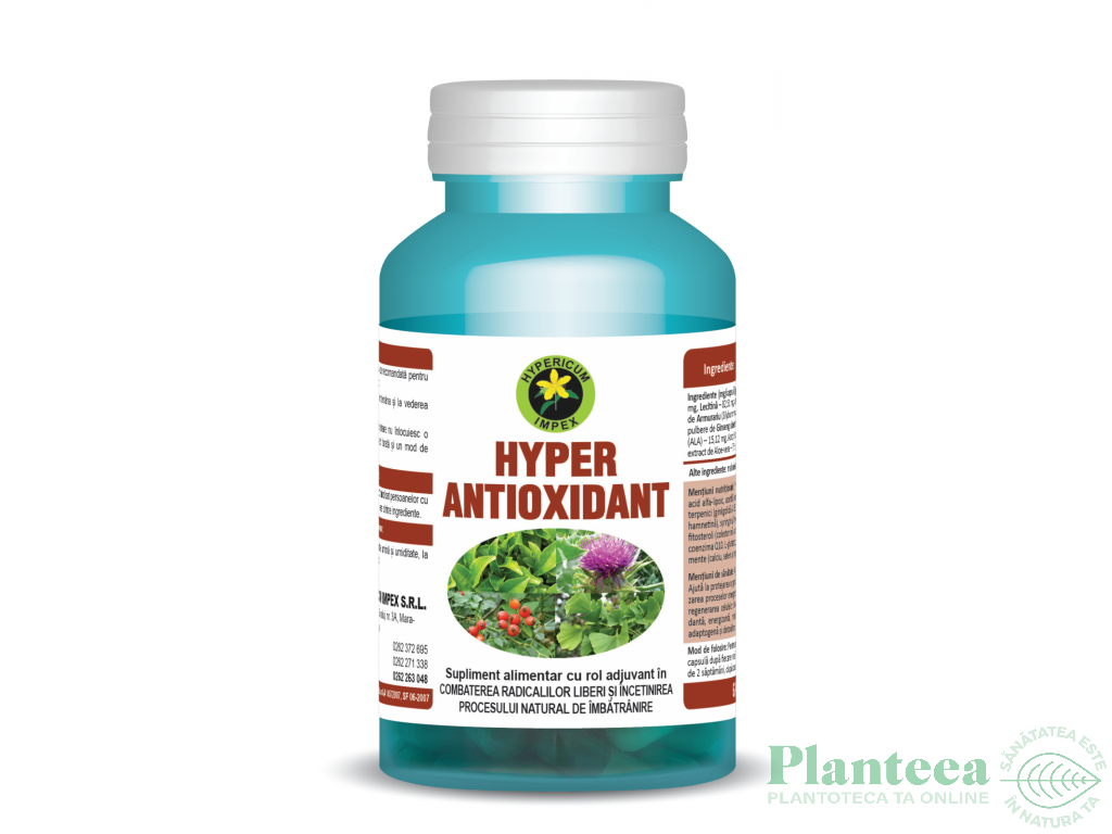 Hyper antioxidant 60cps - HYPERICUM PLANT