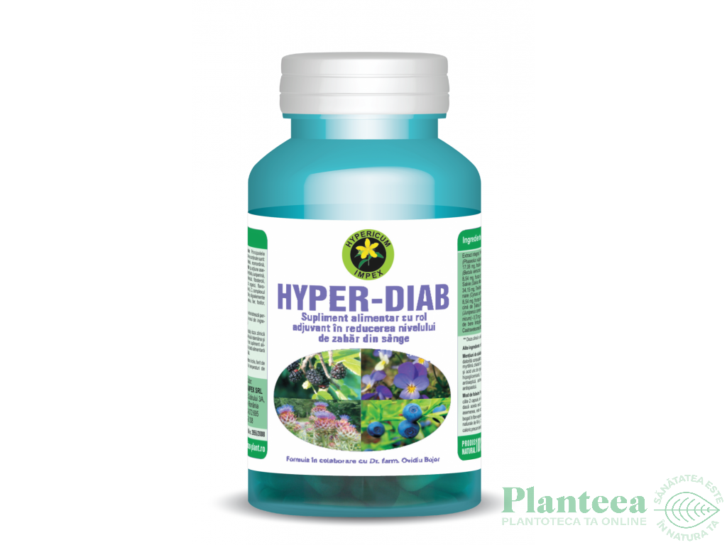 Hyper diab 60cps - HYPERICUM PLANT