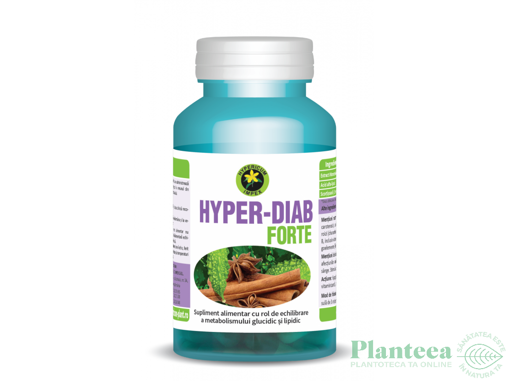 Hyper diab forte 60cps - HYPERICUM PLANT