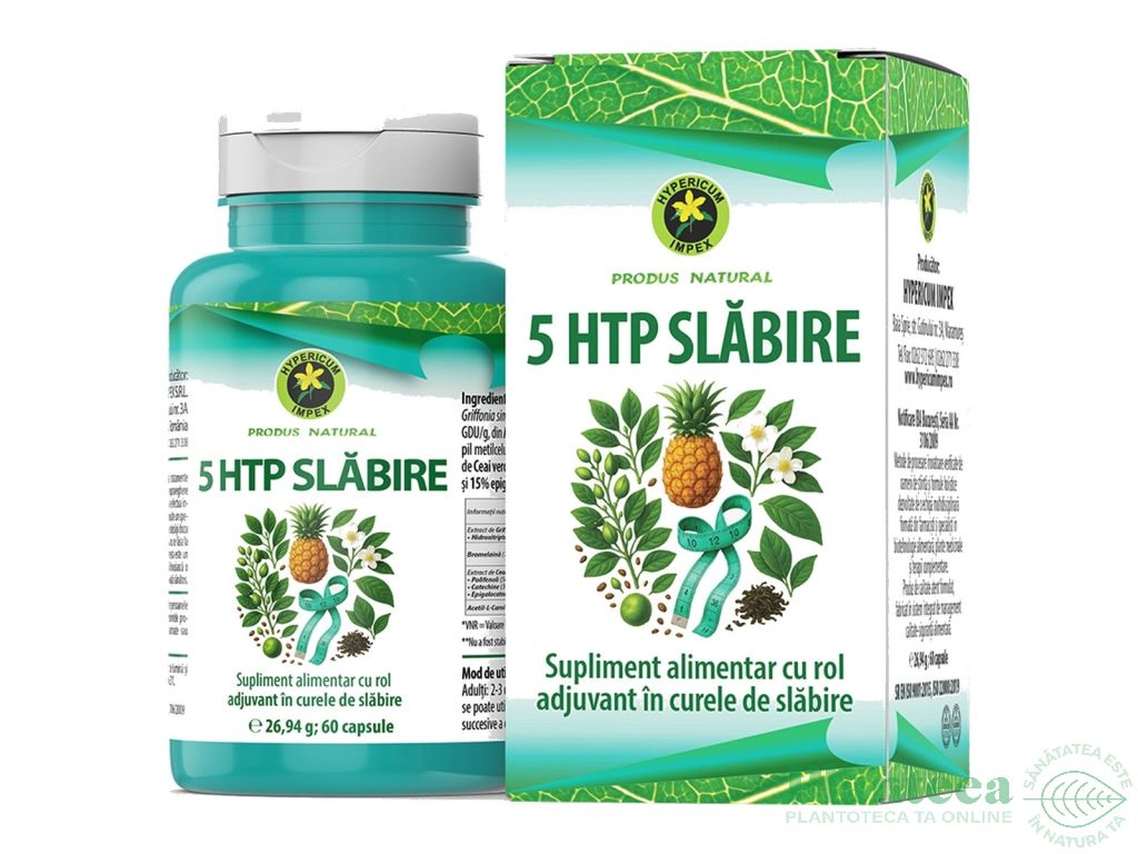 5HTP slabire 60cps - HYPERICUM