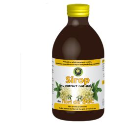 Sirop flori soc cu zahar invertit 500ml - HYPERICUM