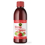 Sirop capsuni cu zahar invertit 500ml - HYPERICUM