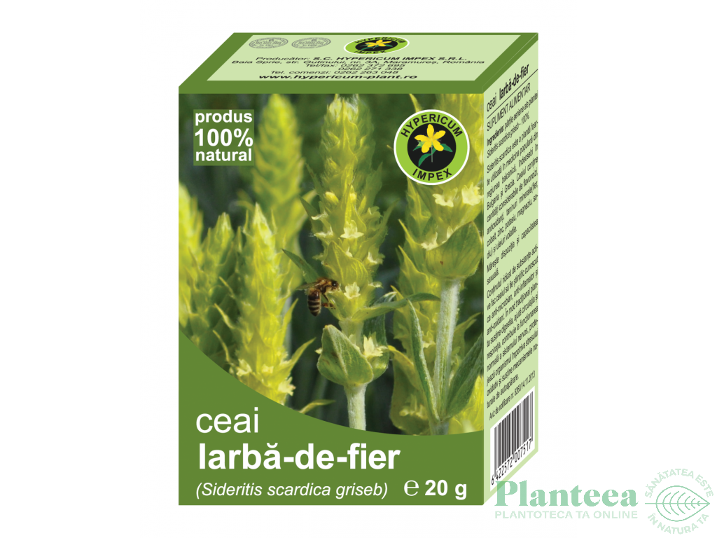 Ceai iarba de fier 20g - HYPERICUM PLANT