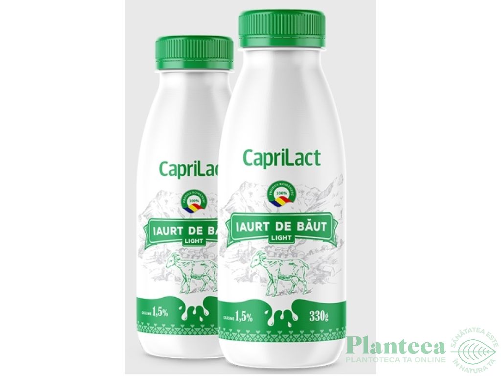 Iaurt baut capra 1,5%gr 330ml - CAPRILACT