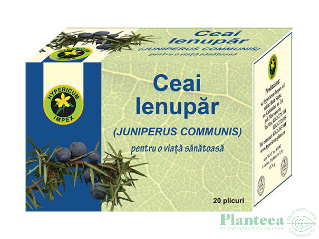 Ceai ienupar 20dz - HYPERICUM PLANT