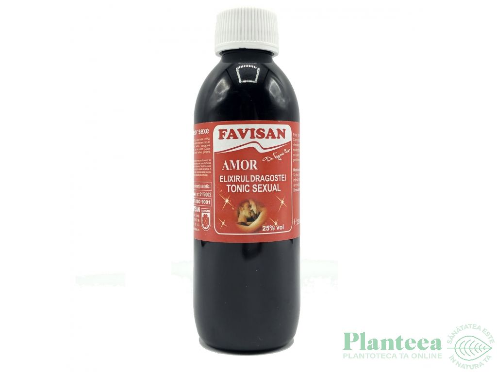 Elixirul dragostei tonic sexual Amor 250ml - FAVISAN