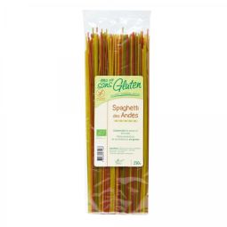 Paste spaghete tricolore orez quinoa amarant Andes eco 250g - MA VIE SANS GLUTEN