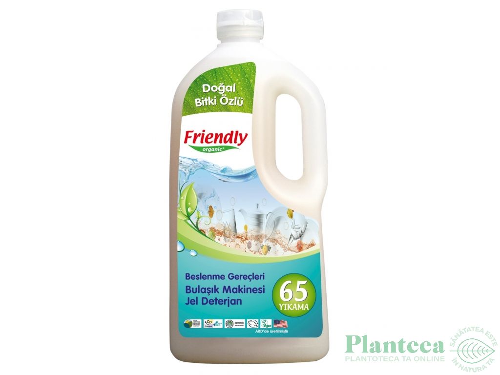 Detergent lichid vase masina spalat {a} 1,183L - FRIENDLY ORGANIC