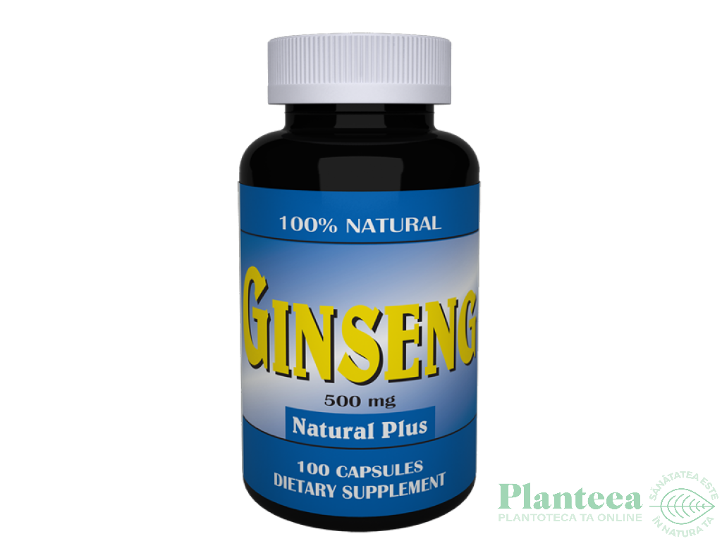 Ginseng korean 500mg 100cps - NATURAL PLUS