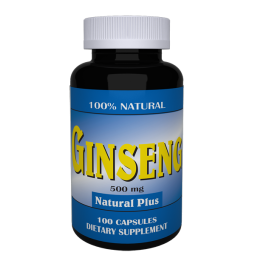 Ginseng korean 500mg 100cps - NATURAL PLUS