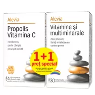 Pachet Vitamine multiminerale 30cp+Propolis C 40cp - ALEVIA