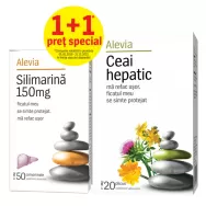 Kit Hepatic [silimarina 150mg 50cp+ceai medicinal 20dz] 2b - ALEVIA