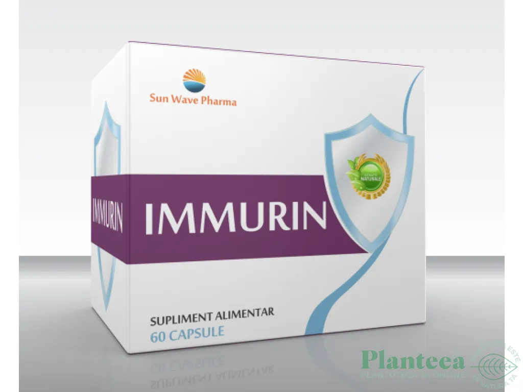Immurin 60cps - SUN WAVE PHARMA