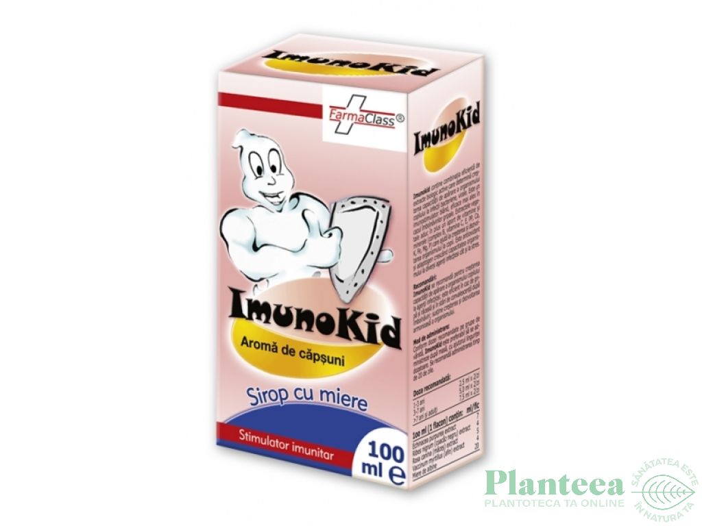 Sirop imunokid junior 100ml - FARMACLASS