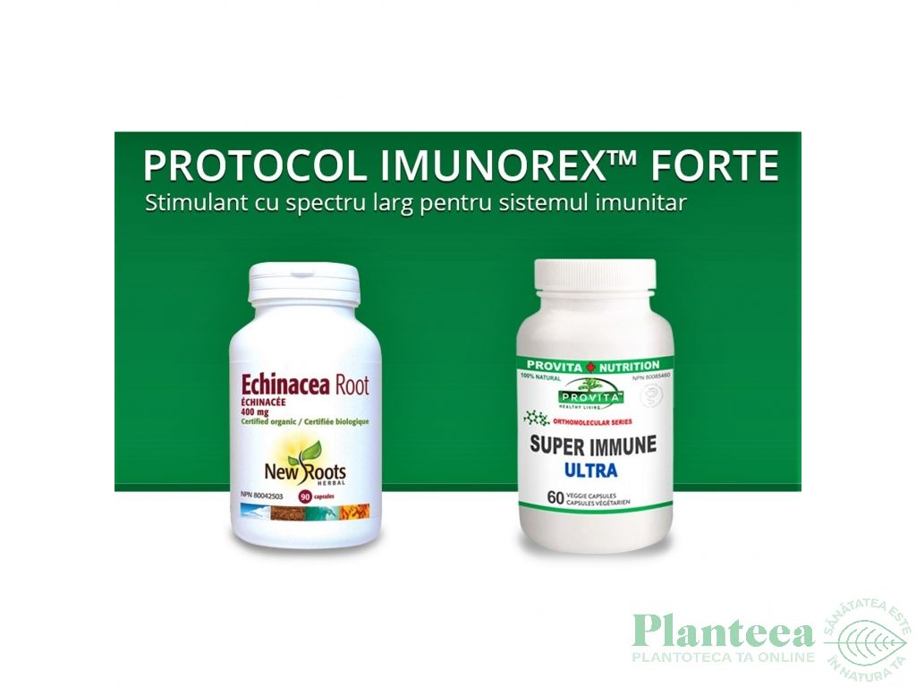 Protocol Imunorex forte 30zile [pt stimularea intarirea imunitatii] 2b - PROVITA