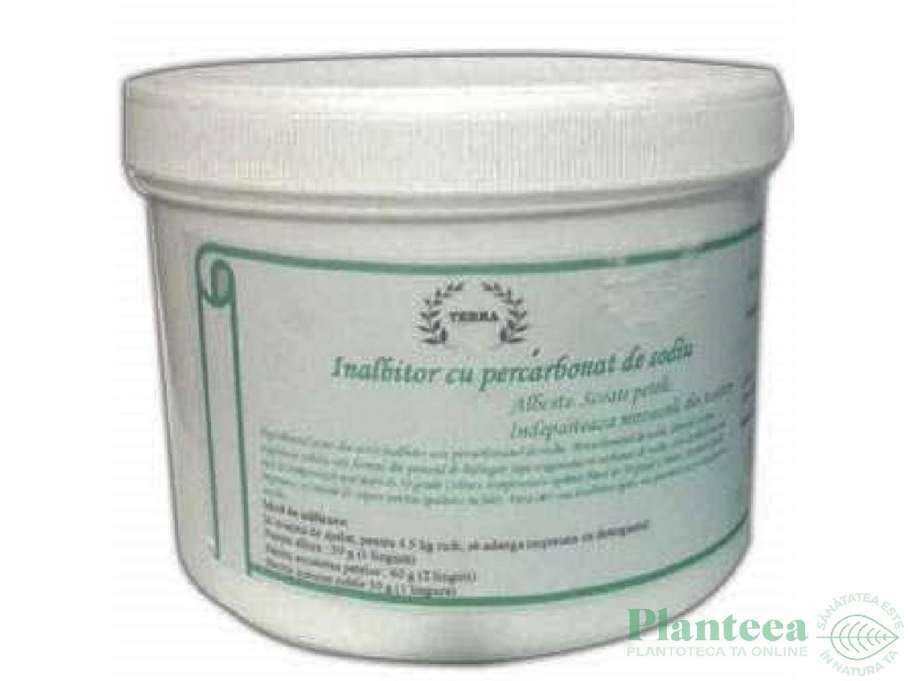 Inalbitor praf rufe percarbonat sodiu cutie 500g - TERRA