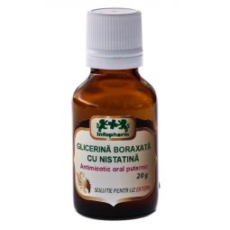 Glicerina boraxata nistatina 20g - INFOPHARM