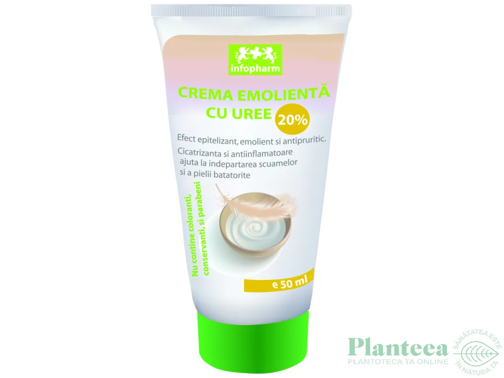 Crema emolienta uree 20% 50ml - INFOPHARM