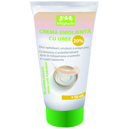 Crema emolienta uree 20% 50ml - INFOPHARM