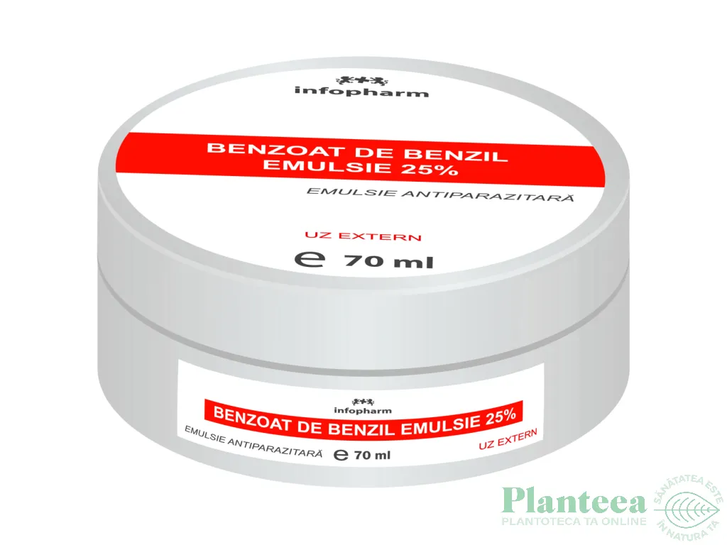 Emulsie benzoat de benzil 25% 100ml - INFOPHARM