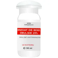 Emulsie benzoat de benzil 25% 50ml - INFOPHARM