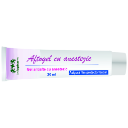 Gel afte bucale anestezic AftoGel 20ml - INFOPHARM