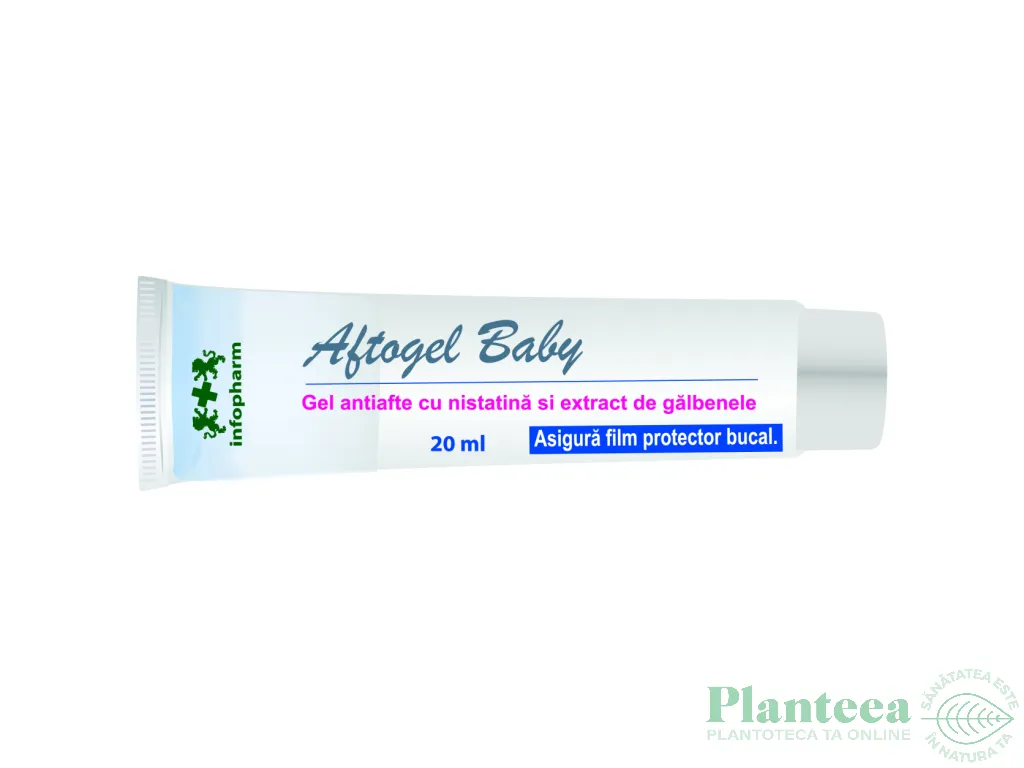 Gel afte bucale cu galbenele AftoGel baby 20ml - INFOPHARM