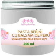 Crema piele iritata balsam peru copii Pasta Bebini [Petrini] 200ml - INFOPHARM