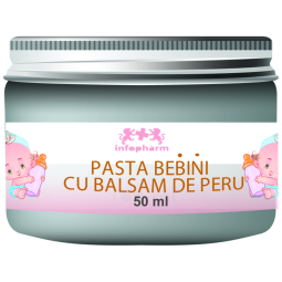 Crema piele iritata balsam peru copii Pasta Bebini [Petrini] 50ml - INFOPHARM