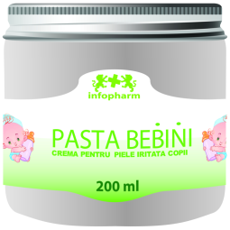 Crema piele iritata copii Pasta Bebini [Petrini] 200ml - INFOPHARM