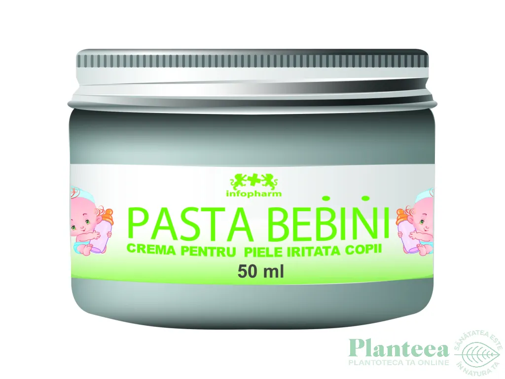Crema piele iritata copii Pasta Bebini [Petrini] 50ml - INFOPHARM