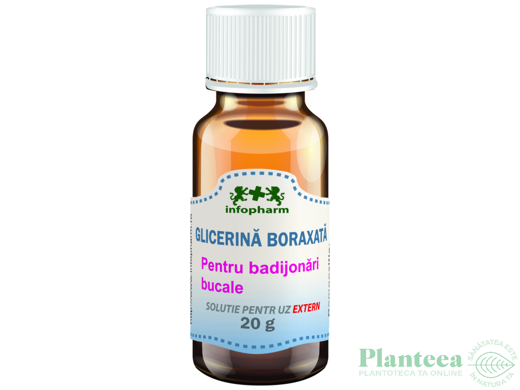 Glicerina boraxata 20g - INFOPHARM