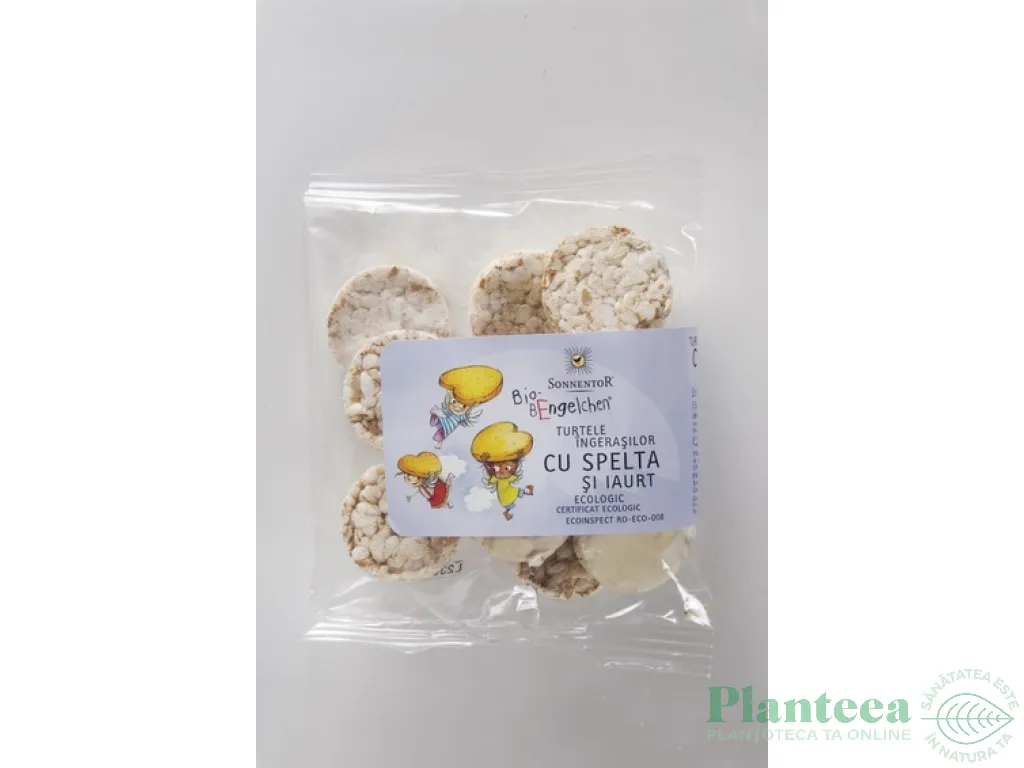Tartine expandate spelta glazura iaurt eco 50g - SONNENTOR