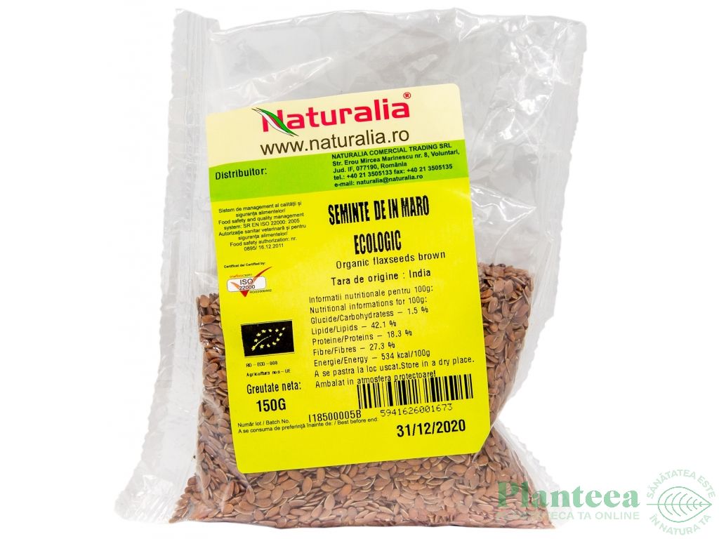 Seminte in maro eco 150g - NATURALIA