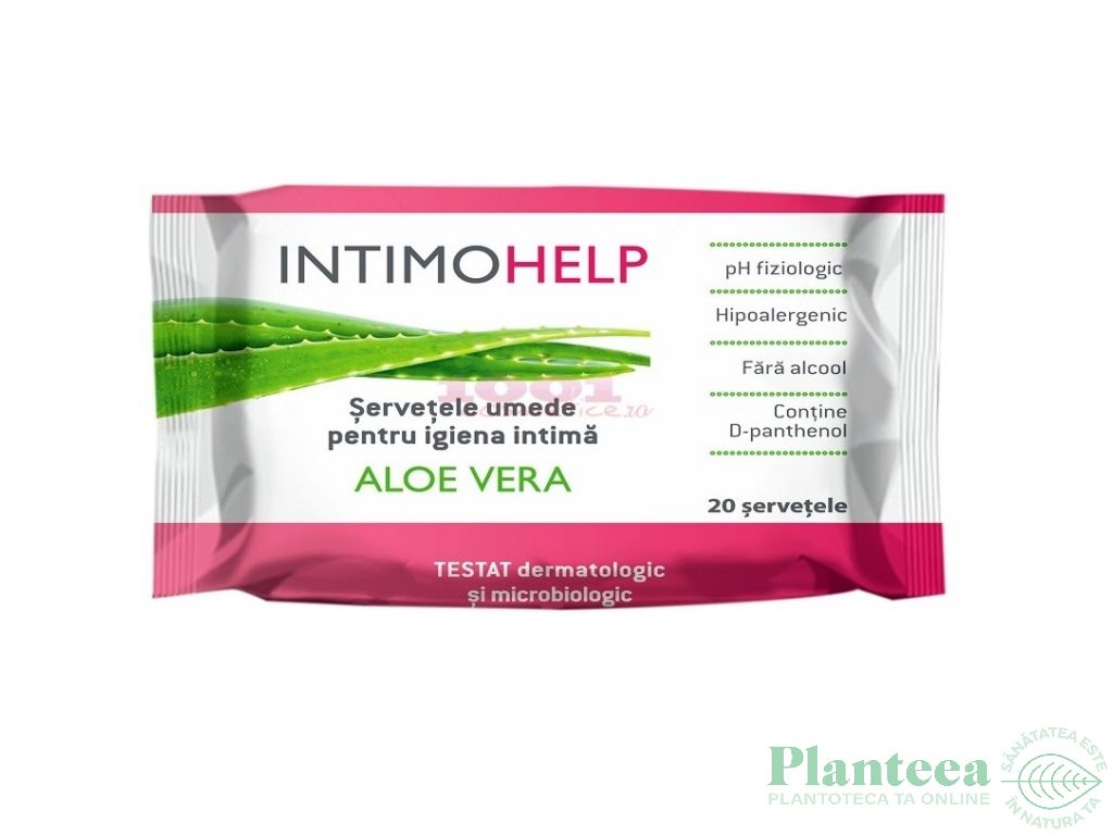 Servetele umede igiena intima IntimoHelp 20b - PHARMA CF