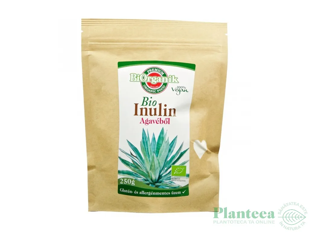 Pulbere inulina agave eco 250g - BIORGANIK