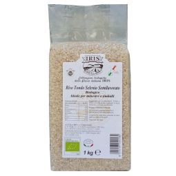 Orez bob rotund semiintegral Selenio eco 1kg - IRIS BIO