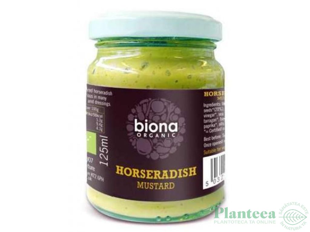 Mustar hrean eco 125g - BIONA