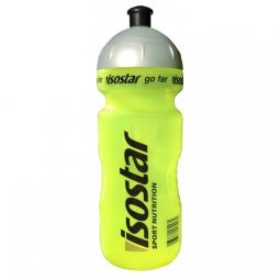 Bidon lichide galben fitness Fluo 650ml - ISOSTAR