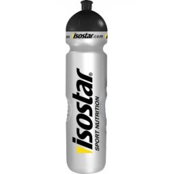 Bidon lichide argintiu fitness 1L - ISOSTAR