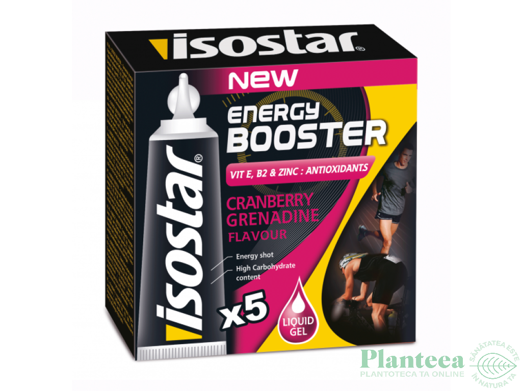 Gel energizant antioxidanti 5x20g - ISOSTAR