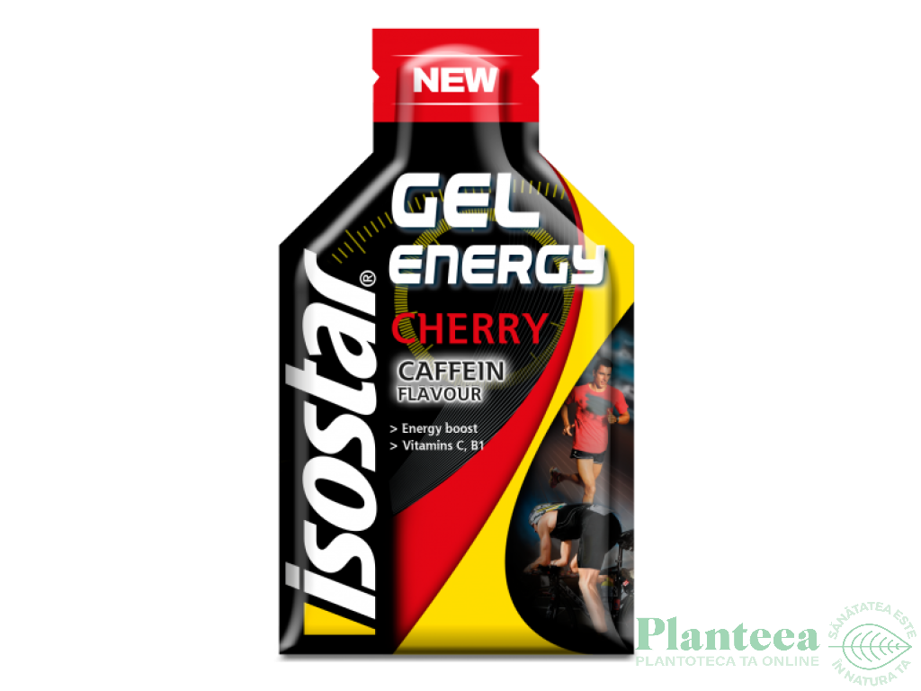 Gel energizant cafeina cirese 35g - ISOSTAR