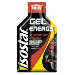 Gel energizant cafeina capsuni banane 35g - ISOSTAR