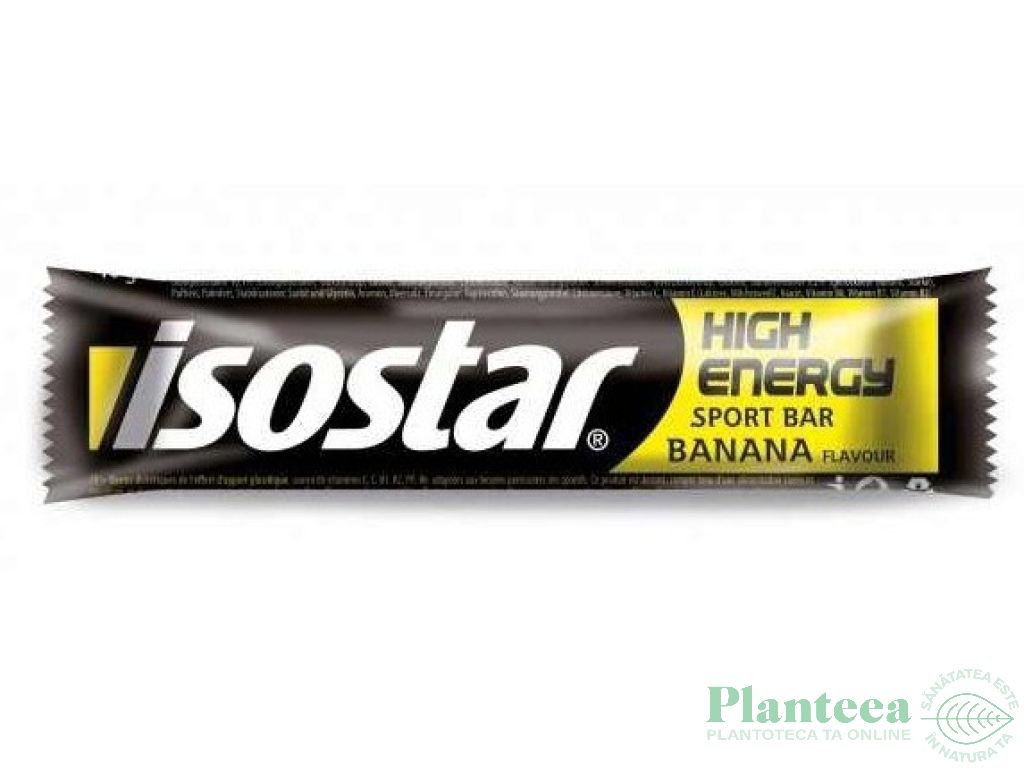 Baton energizant banana High 40g - ISOSTAR