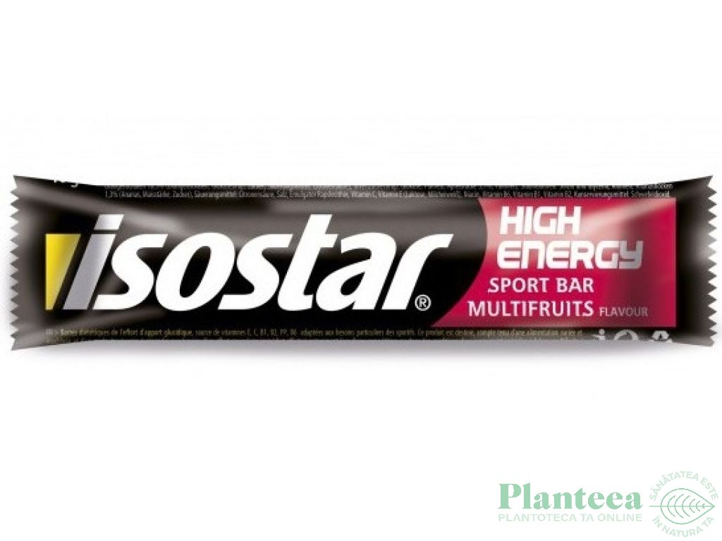 Baton energizant multifruct High 40g - ISOSTAR