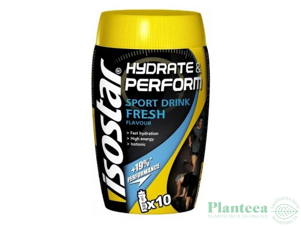 Pulbere izotonica Hydrate & Perform fresh 400g - ISOSTAR