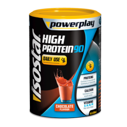 Pulbere proteica High Protein 90 PowerPlay ciocolata 400g - ISOSTAR