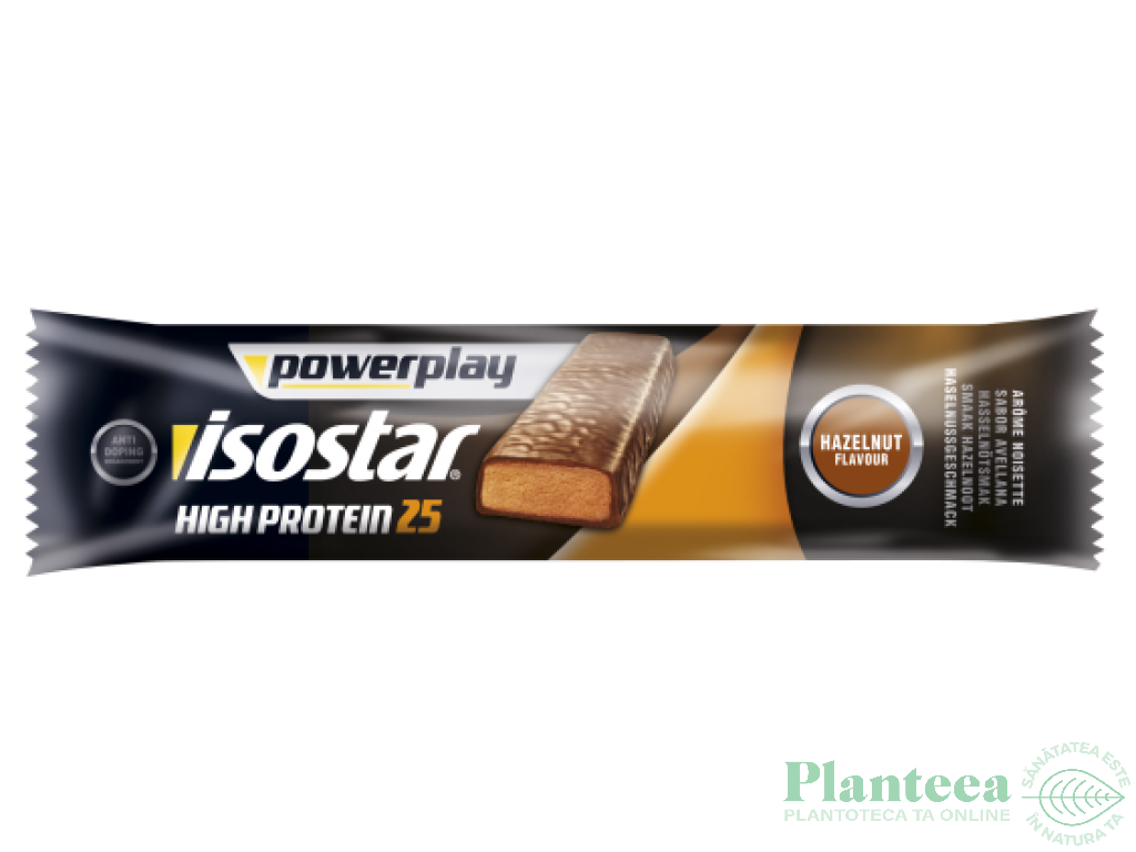Baton proteic alune Powerplay 35g - ISOSTAR