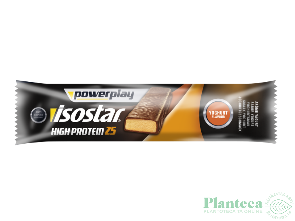 Baton proteic iaurt Powerplay 35g - ISOSTAR