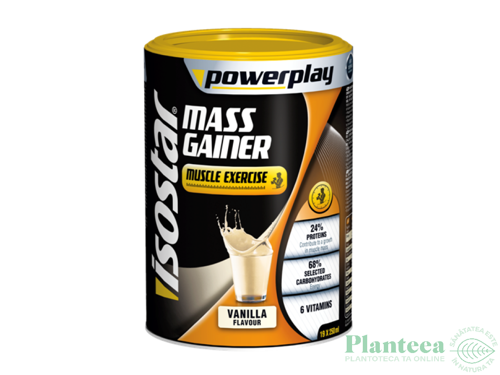 Pulbere Mass Gainer vanilie PowerPlay 950g - ISOSTAR